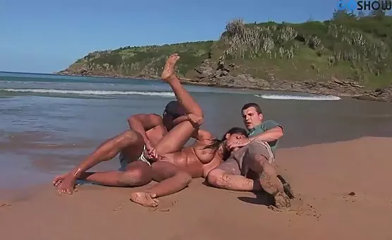 Threes A Beach Threesome Fun Under The Sun